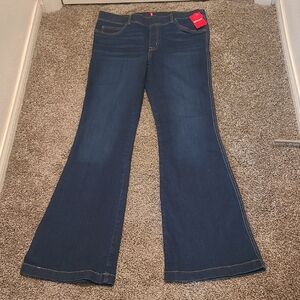 SPANX Dark Blue Flare Jeans